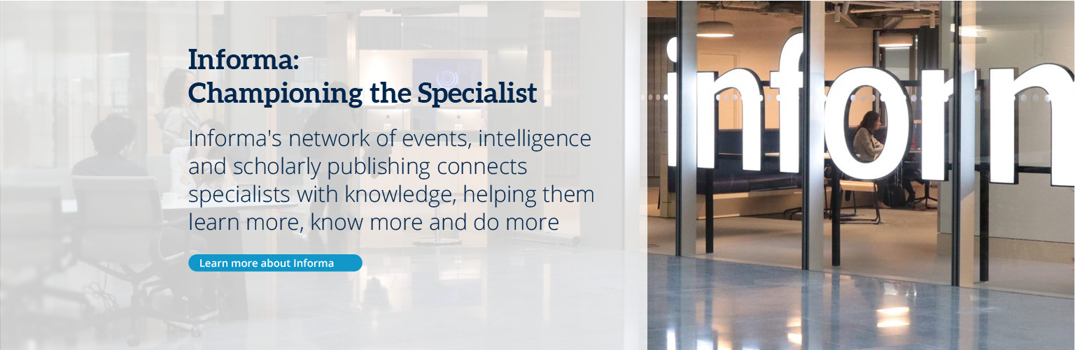 Informa:Championing the specialist